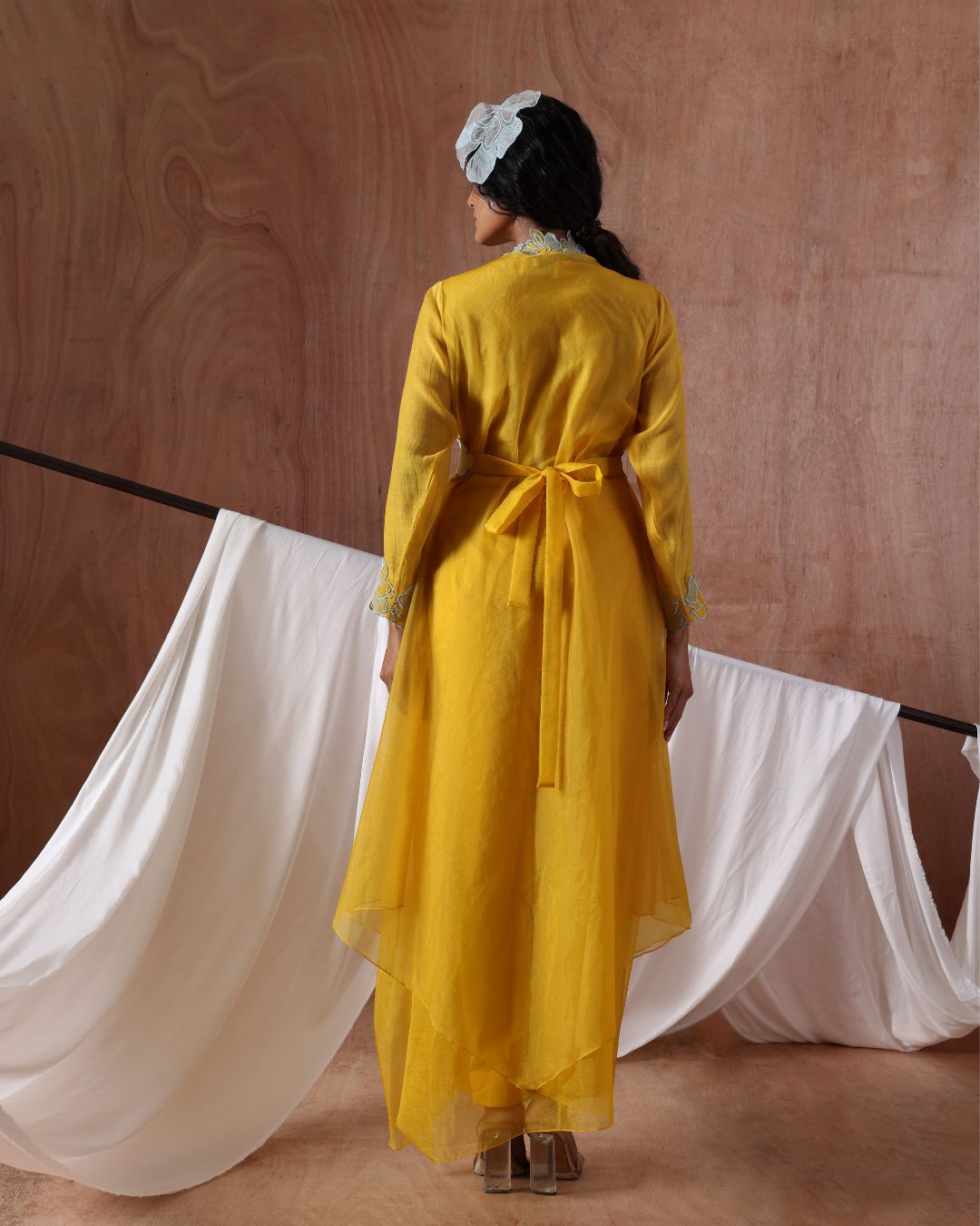 The Driftline Set- (Streamlined Bloom Shirt, Seraph Flow cover, Driftline pants , Bloom belt)