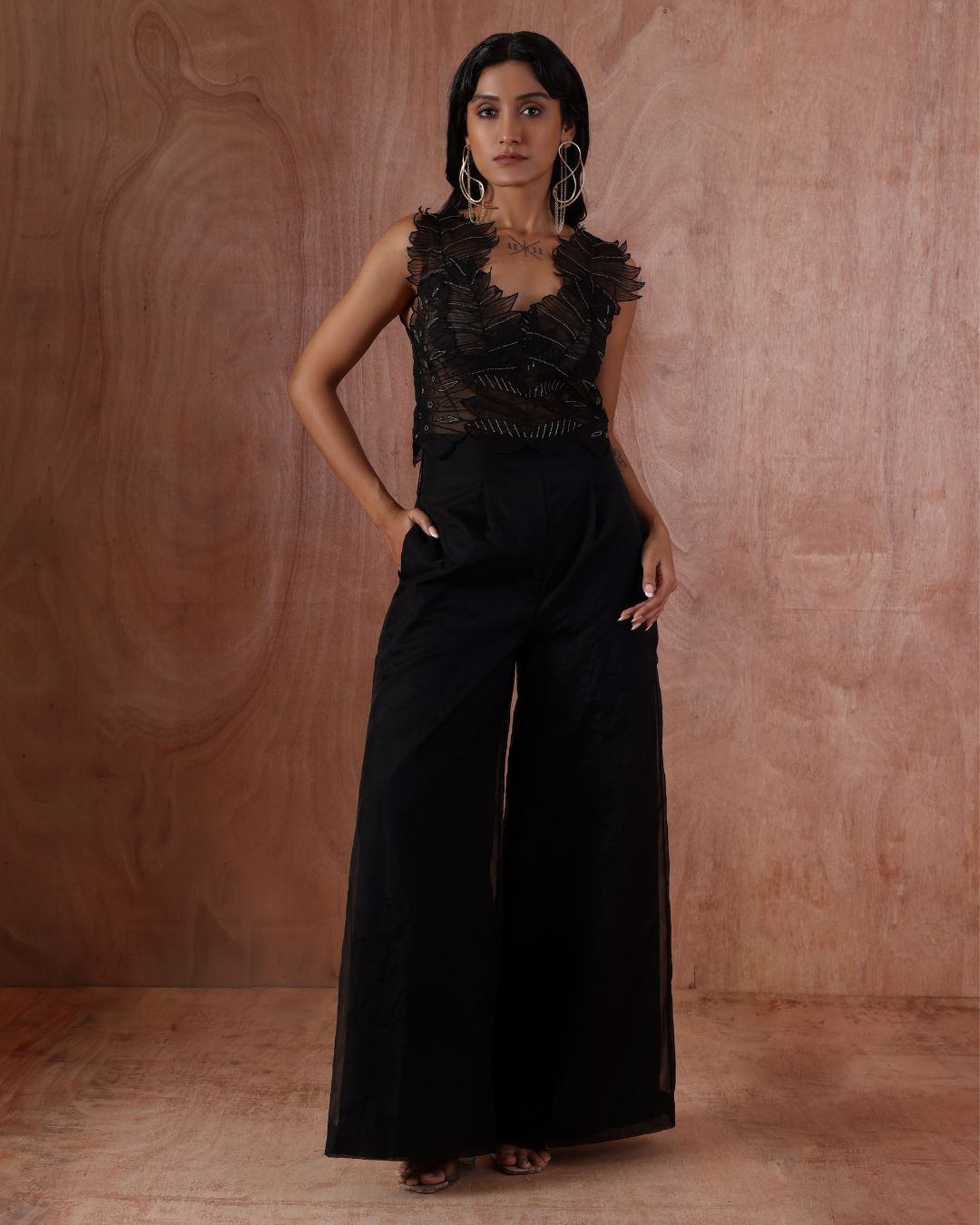 Metal Petal Lustra Set