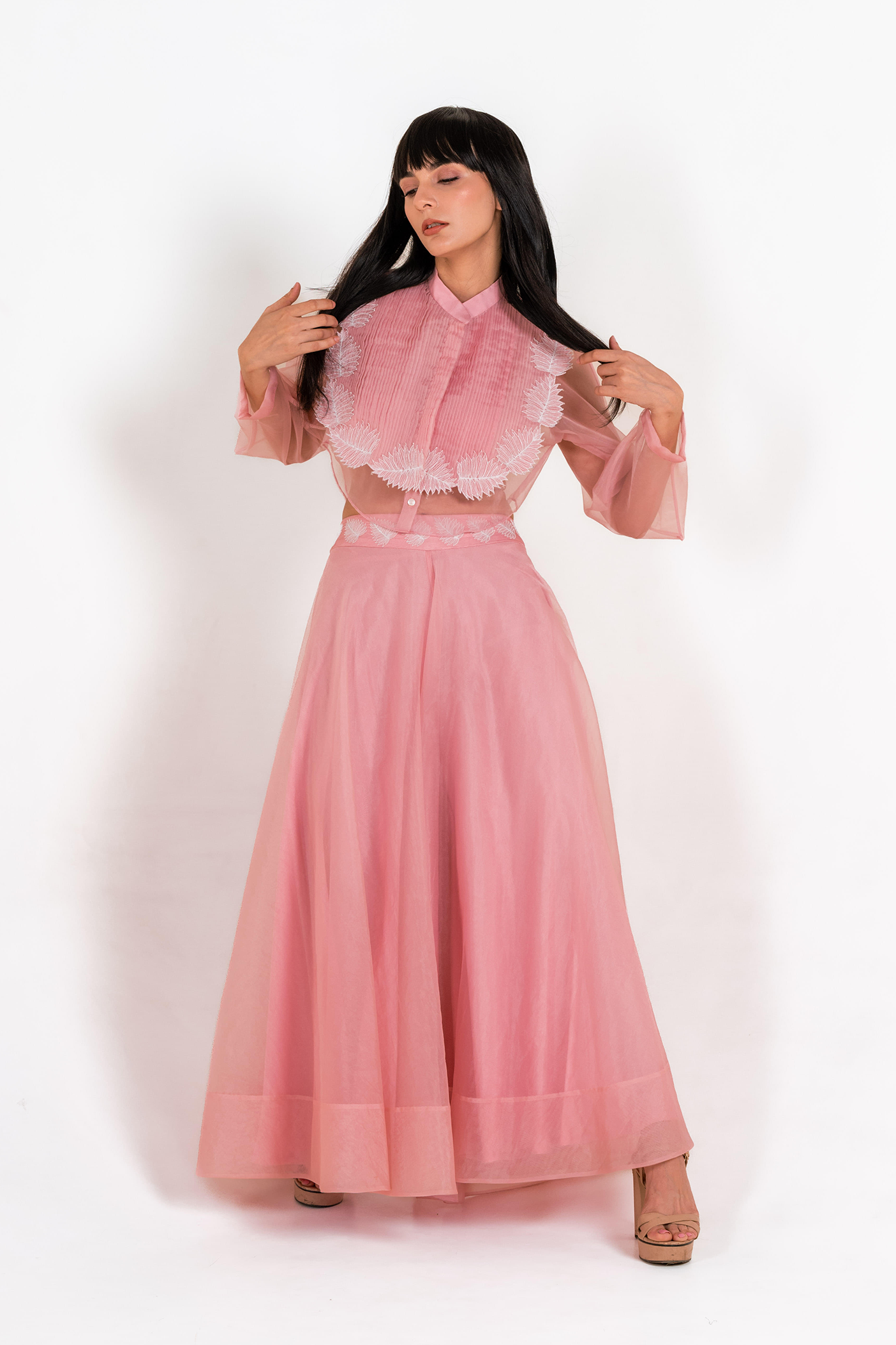 Blush Organza Dream Set