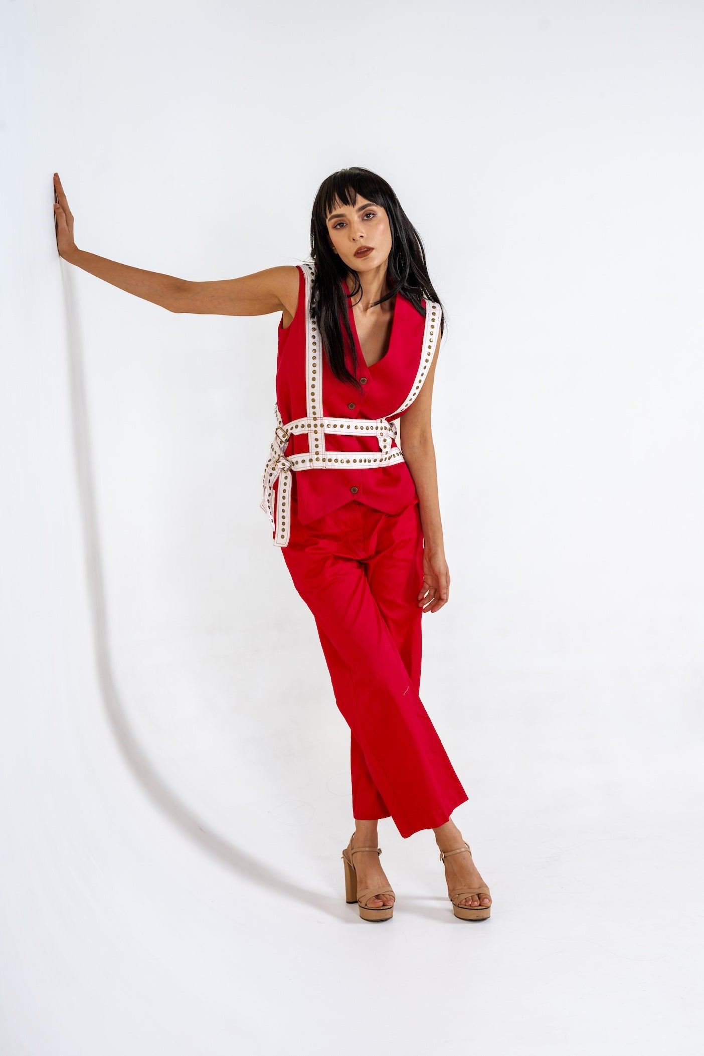 Scarlet Power Red Co-ord Set