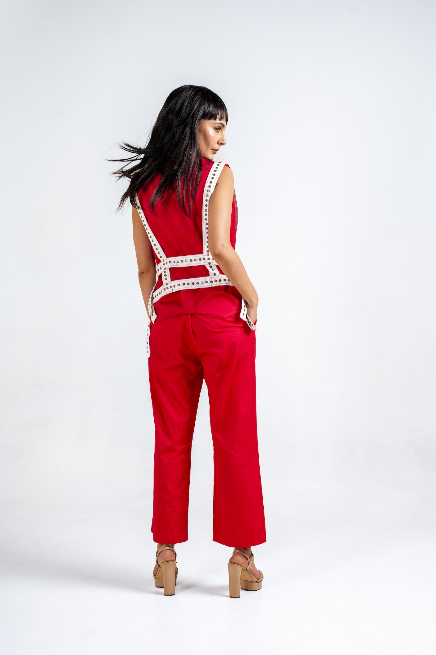 Scarlet Power Red Co-ord Set