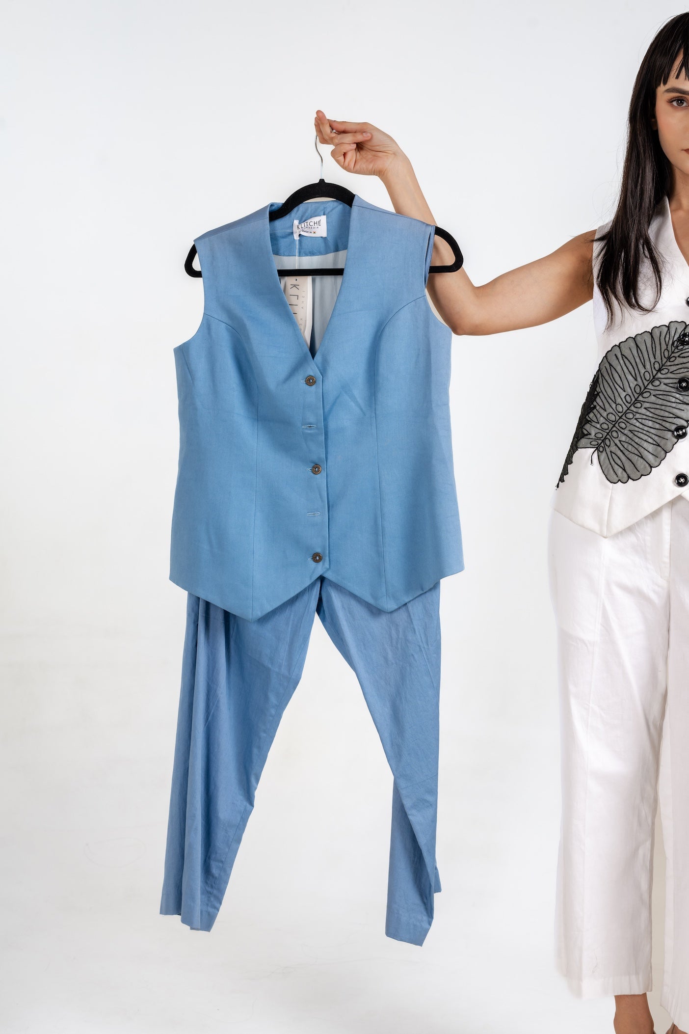 Command Cut – Sculpted Vest Co-ord Set