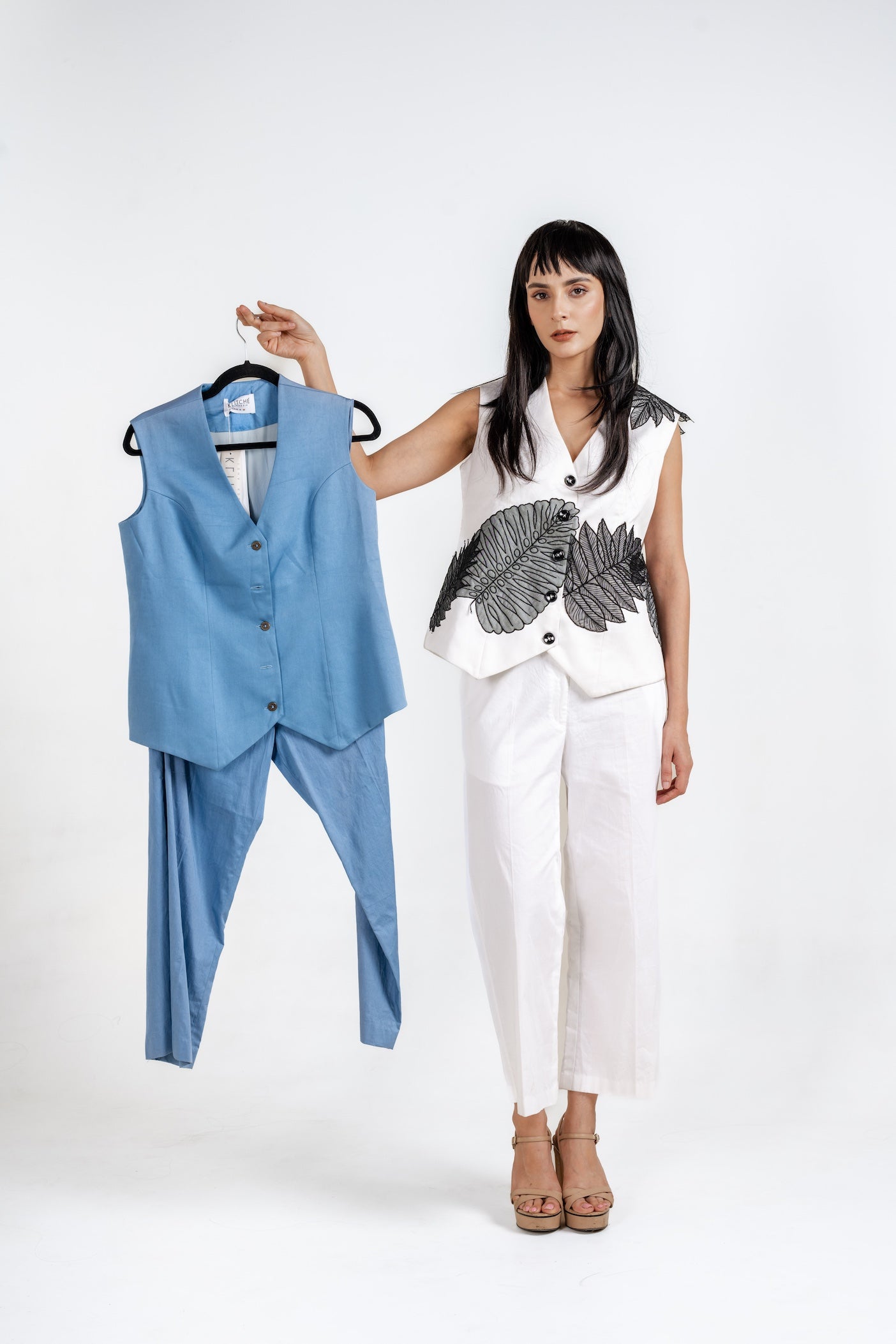 Command Cut – Sculpted Vest Co-ord Set