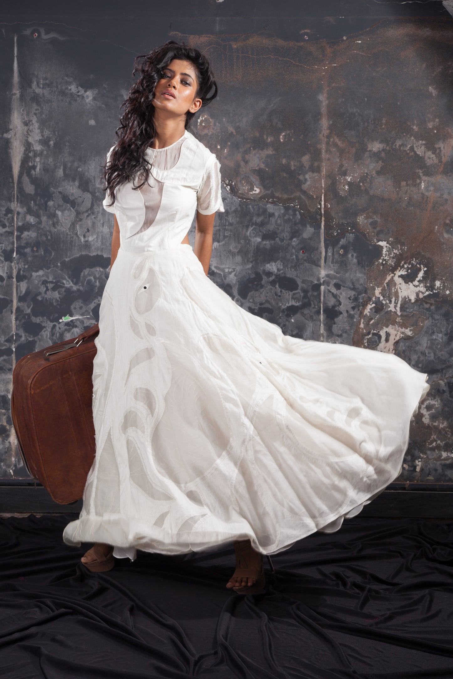 Bohemian Obsidian Gown